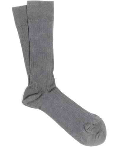 Dalgado 3 Pack Scottish Lisle Cotton Socks Light André - Grey