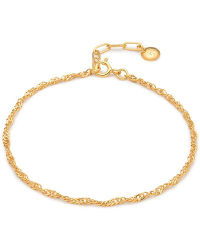 EVA REMENYI Twisted Chain Bracelet - Metallic
