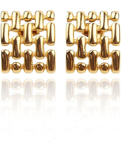 TSEATJEWELRY Uzi Earrings - Metallic