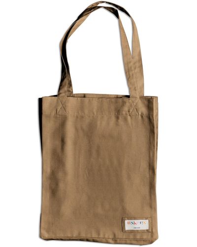 Uskees The 4002 Small Organic Tote Bag - Brown