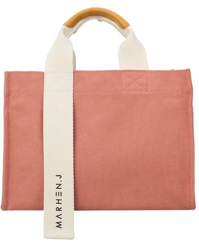 MARHEN.J Canvas Tote Bag - Pink