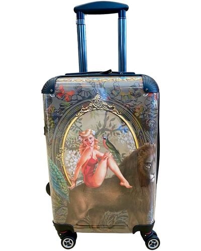 Myrtle & Mary Myrtle Suitcase - Blue
