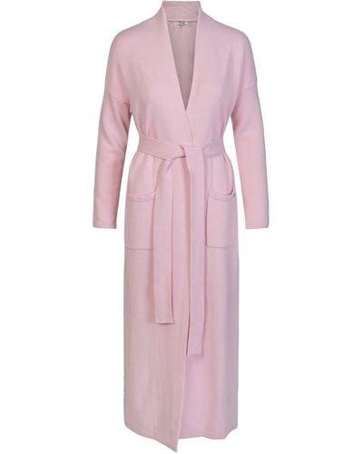 tirillm "camilla" Cashmere Dressing Gown - Pink