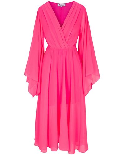 Meghan Fabulous Sunset Midi Dress - Pink