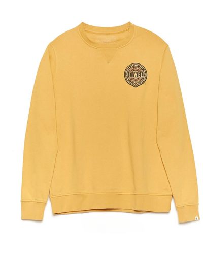 TIWEL Con-taurus Sweatshirt By Consume Design Honey Gold - Yellow
