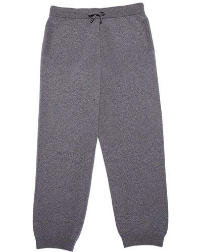 Loop Cashmere jogger In Derby - Gray