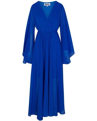 Meghan Fabulous Sunset Maxi Dress - Blue