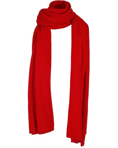 tirillm "alfie" Large Cashmere Scarf - Red