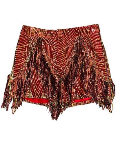 Any Old Iron Rust Shorts - Red