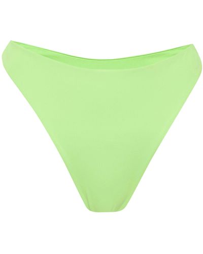 Kamari Swim LLC Limon High Waisted Bikini Bottoms - Green