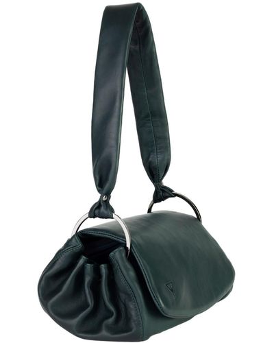 Taylor Yates Norma Shoulder Bag In Forest - Black