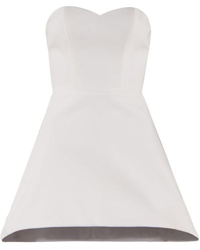 Vestiaire d'un Oiseau Libre Corset Mini Dress - White