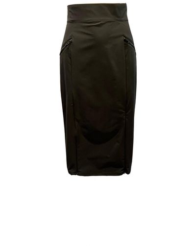 SNIDER Corazon Pencil Skirt - Black