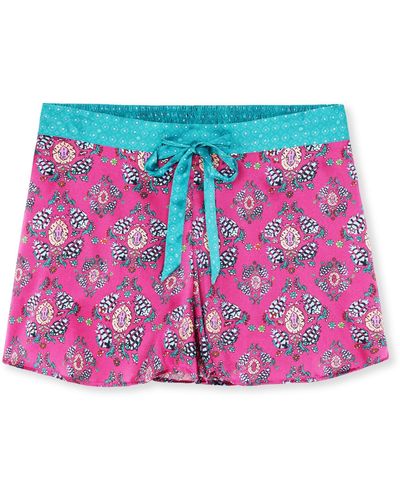 Jessica Russell Flint Persia Silk Shorts - Pink