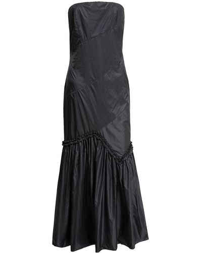 Audrey Vallens Spades 2 Strapless Dress - Black