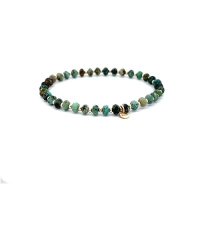 Gosia Orlowska "kate" African Turquoise Bracelet - Green