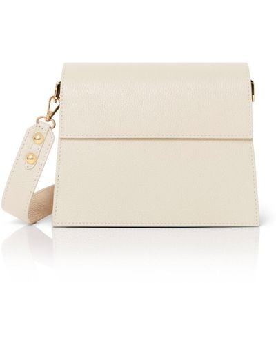 Betsy & Floss Neutrals Alba Handbag In Cream - Natural