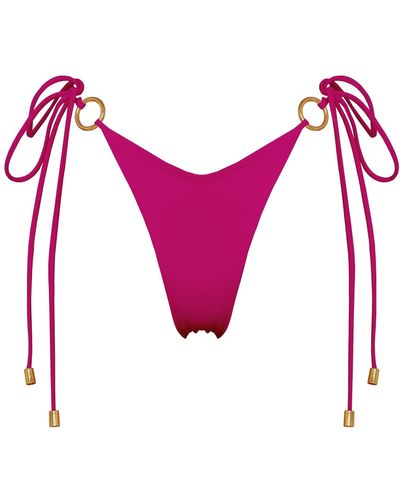 ANTONINIAS Henoria Bikini Bottom In Pink