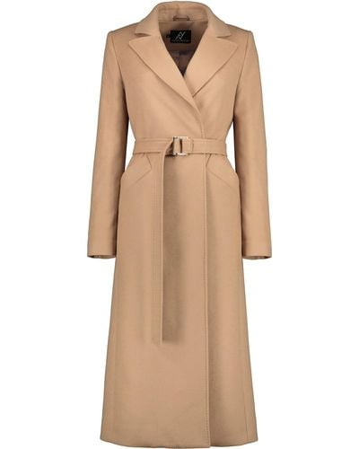Angelika Jozefczyk Neutrals Timeless Icon Camel Wool-blend Coat - Natural