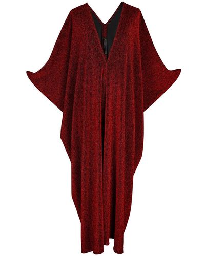 Jennafer Grace Seville Caftan Kaftan Dress - Red