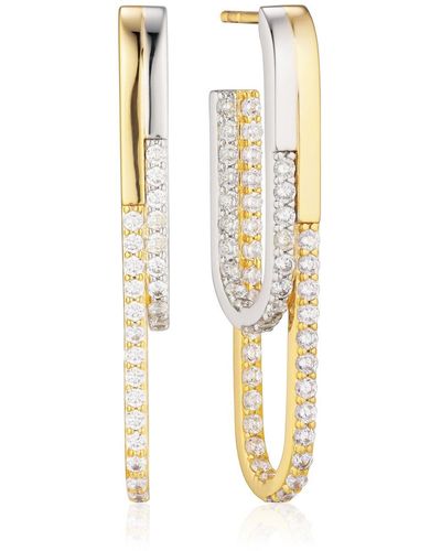 Sif Jakobs Jewellery Earrings Capizzi Due Grande - Metallic