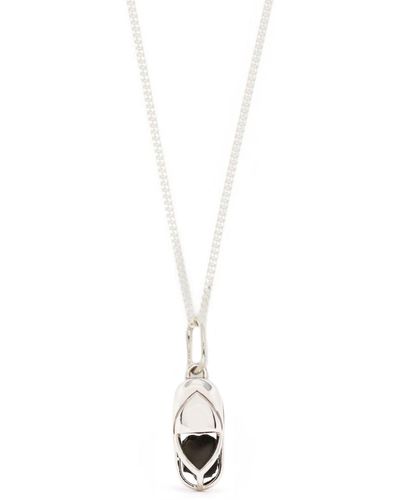 CAPSULE ELEVEN Mini Capsule Crystal Necklace - Metallic
