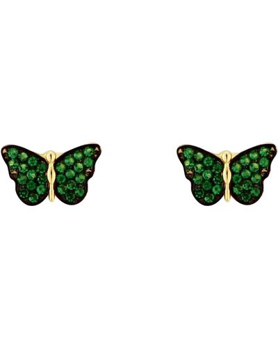SHYMI Pave Butterfly Studs - Green