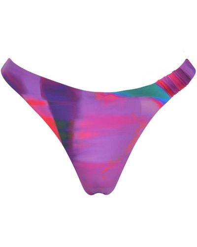 Wild Lovers Bora Bora Bikini Bottoms - Purple
