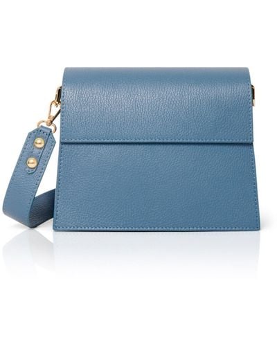 Betsy & Floss Alba Handbag In Denim - Blue