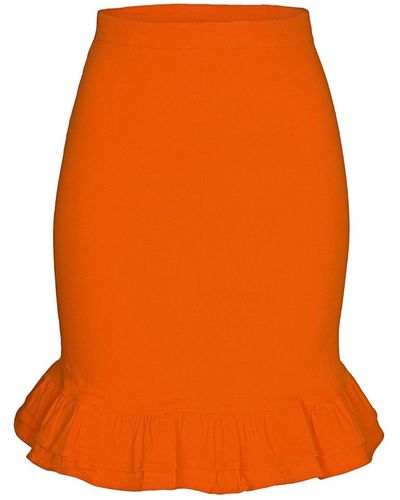IMAIMA The Tiana Skirt In Orange