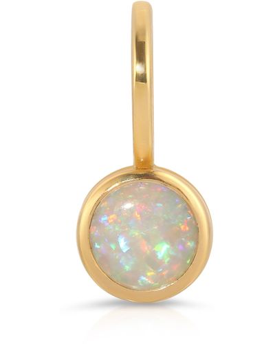 Maya Brenner Opal Dangle Charm - Metallic