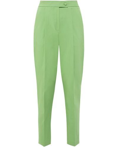 Femponiq Tailored Cotton Trouser - Green