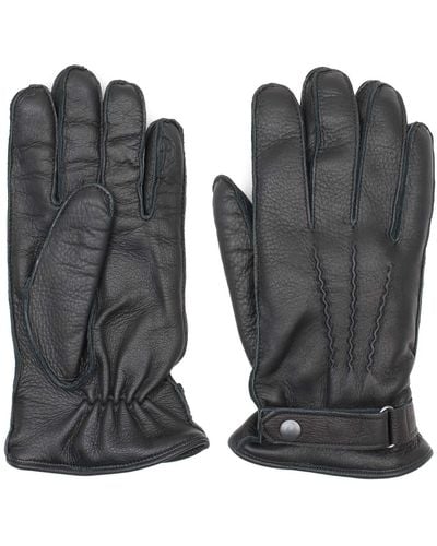 Dalgado Handmade Deerskin Gloves Alessio - Black
