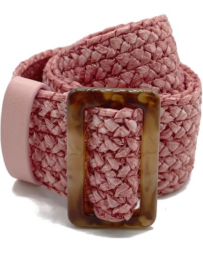 Nooki Design Mimi Woven Belt Pink
