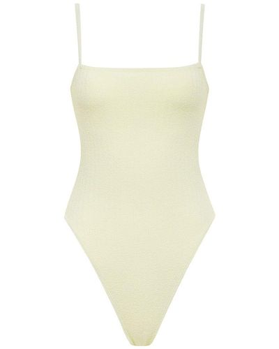 Montce Buttercream Rib Jacelyn One-piece - Natural