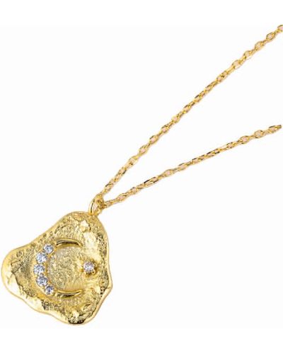 Aaria London Luna Necklace - Metallic