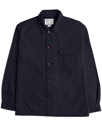 Uskees The 3003 Buttoned Workshirt - Blue