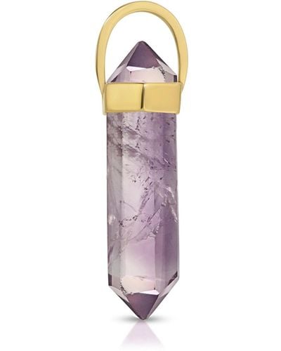 Maya Brenner Balance Crystal Charm - Purple