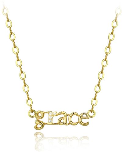 KATHRYN New York Grace Separates From The Pack Necklace - Metallic