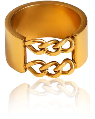 TSEATJEWELRY Amber Ring - Metallic