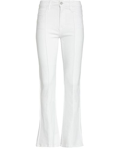 NOEND Lily Skinny Trumpet Flare - White
