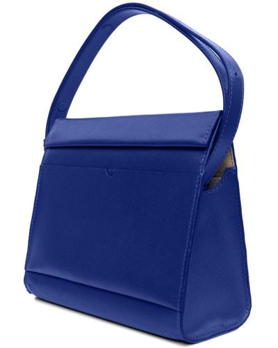 godi. Handmade Adjustable Mini Shoulder Bag - Blue