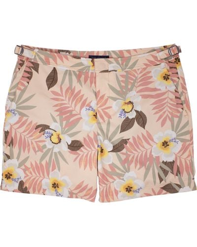 lords of harlech Pool Farm Floral Peach - Pink