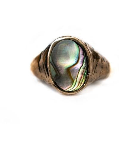 LEF jewelry Jack Sparrow Ring Bronze - Green