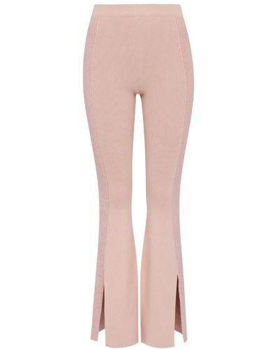 Kukhareva London Seven Seamless Knit Trousers - Pink
