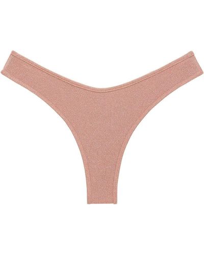 Montce Prima Pink Sparkle Lulu Bikini Bottom