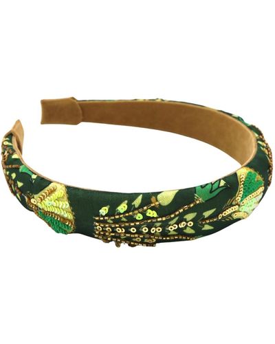 Simitri Lily Headband - Green