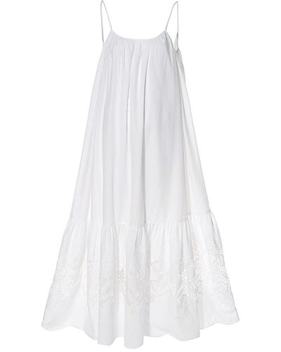 AGGI Lea Floral White Dress