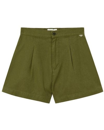 Thinking Mu Forest Hemp Narciso Shorts - Green