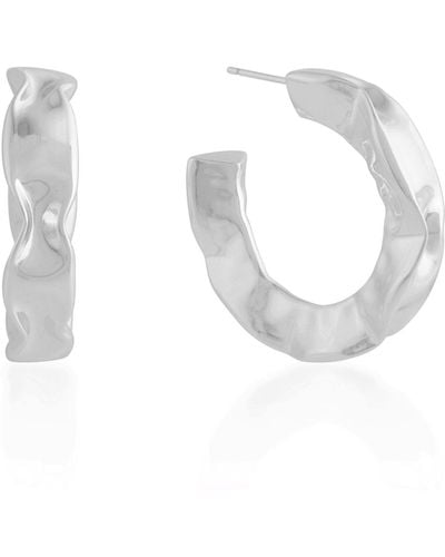 Arvino Foil Hoops Water Resistance Plating - White